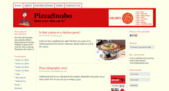 Desktop Screenshot of pizzasnobo.com